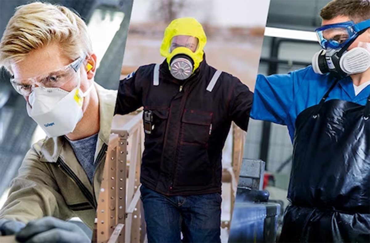 Dräger Technology for Life | Dräger Technology for Life | Respiratory Protection Basic Knowledge People With Masks 3 2