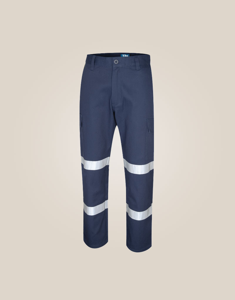 Twipake DT1142T2 Heavyweight Cotton Cargo Trousers With Biomotion Reflective Tape | Dt1142t2 Heavyweight Cotton Cargo Trousers With Biomotion Reflective Tape