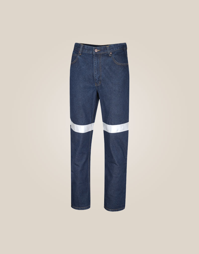 Twipake DT1154T Denim Jeans With Reflective Tape | Dt1154t Denim Jeans With Reflective Tape 2