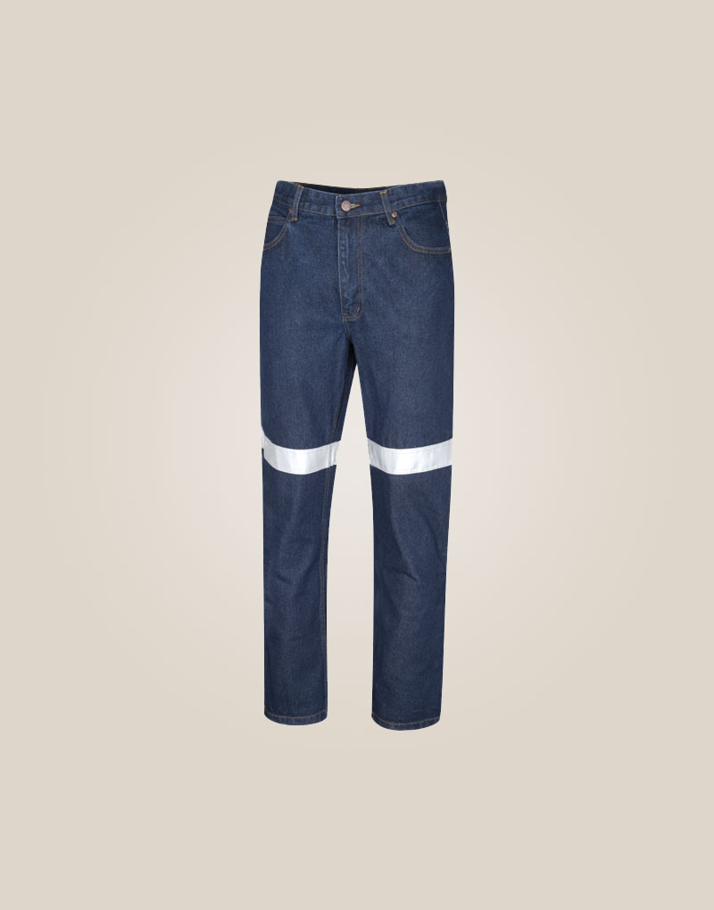 Twipake DT1154T Denim Jeans With Reflective Tape | Dt1154t Denim Jeans With Reflective Tape